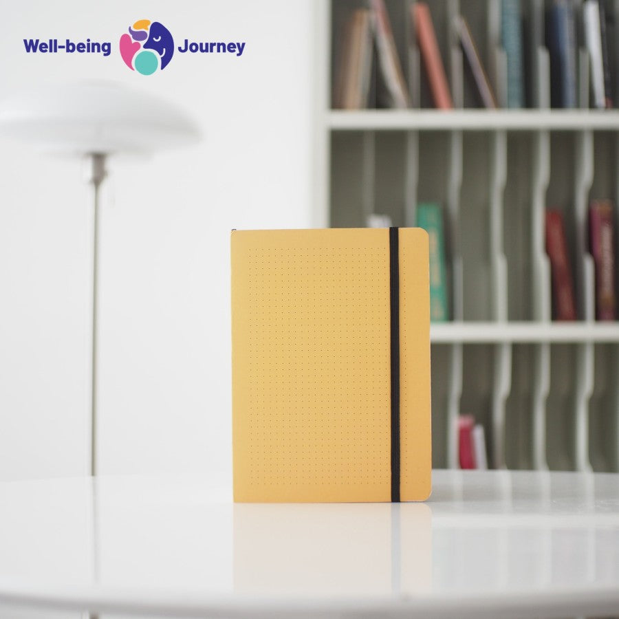 Well-being Journey Dotted Journal Soft Cover