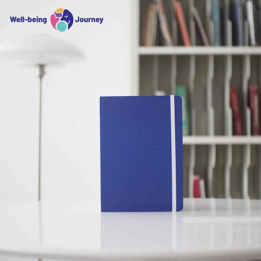 Well-being Journey Dotted Journal Soft Cover