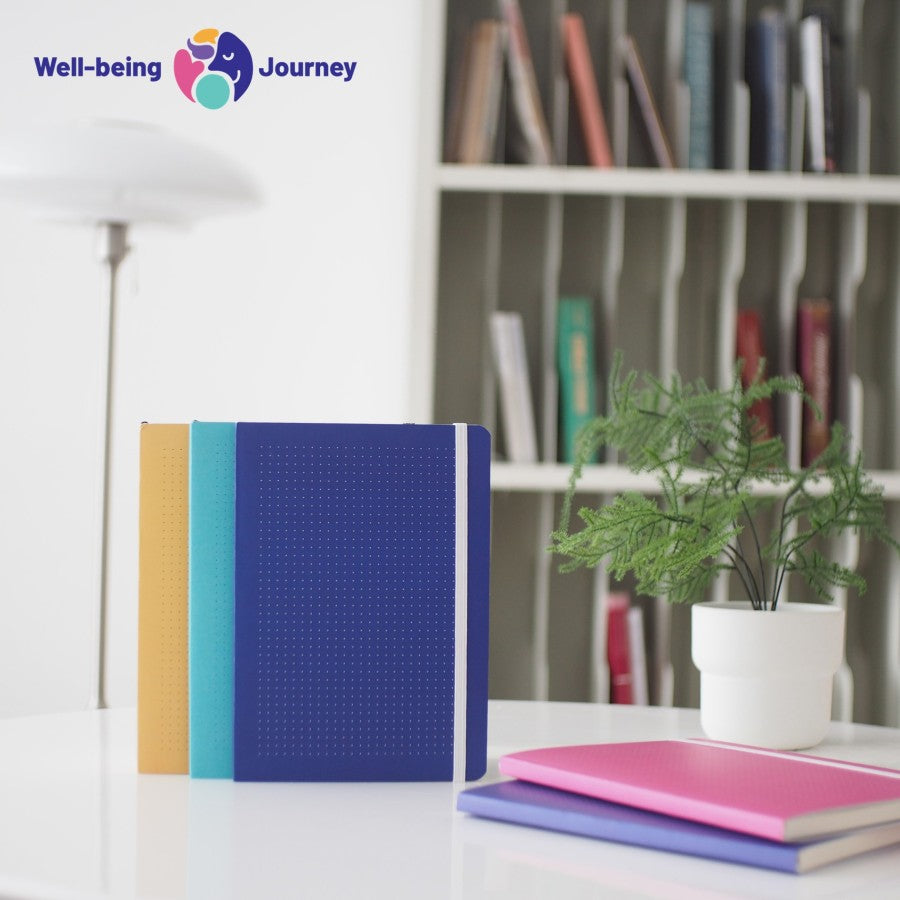 Well-being Journey Dotted Journal Soft Cover