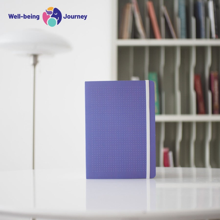 Well-being Journey Dotted Journal Soft Cover