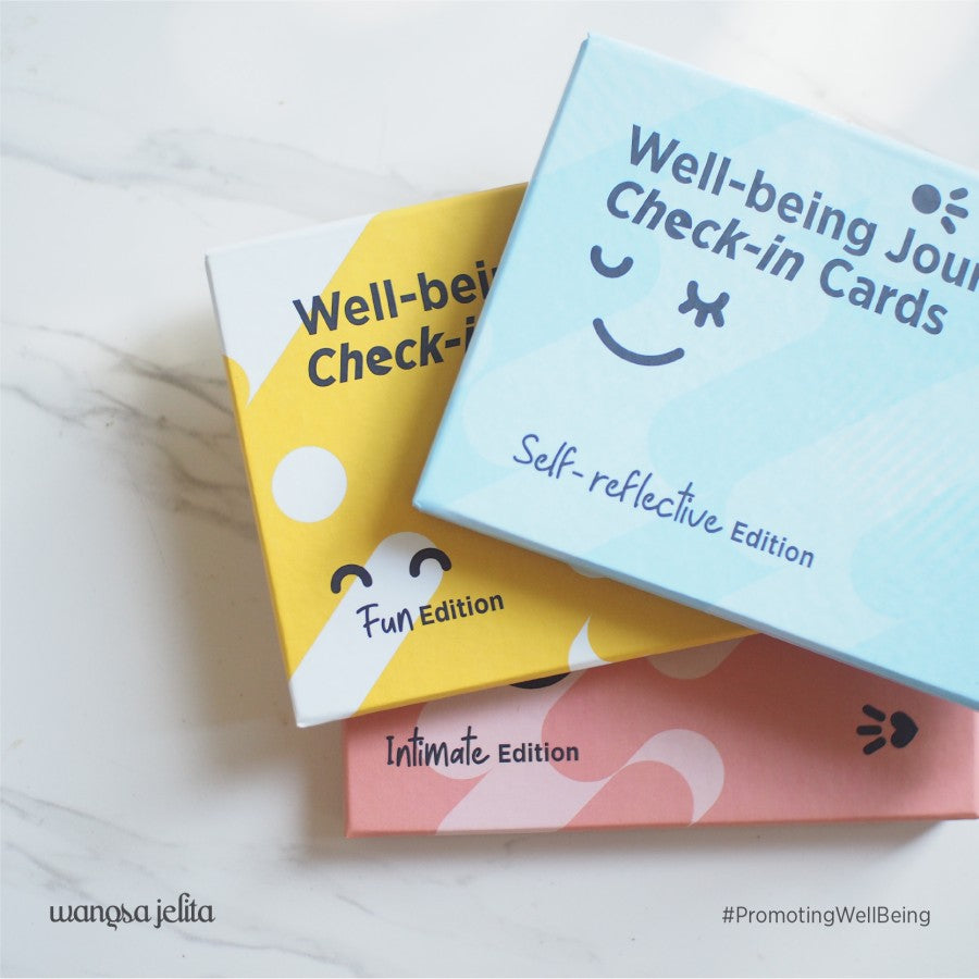 Well-Being Journey Check-In Cards - Intimate edition
