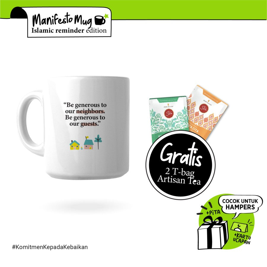 Wangsa Jelita Manifesto Mug - Islamic Reminder