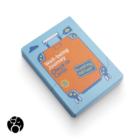 Well-Being Journey Check-In Cards - Travelling edition