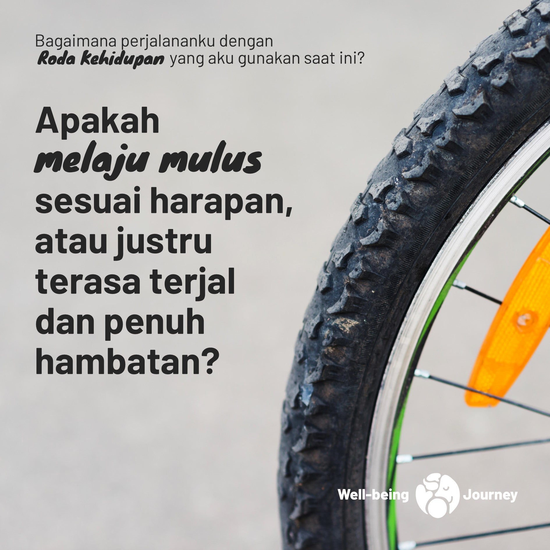 Kelas Menulis Jurnal: Roda Kehidupan