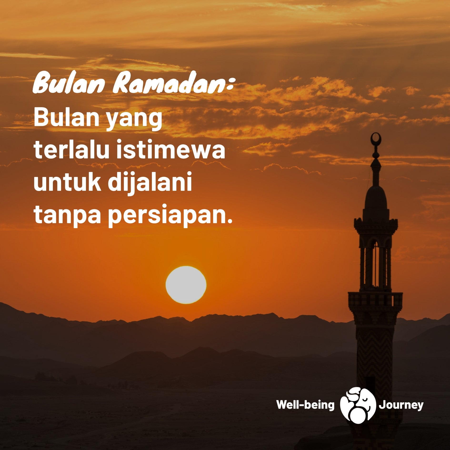Kelas Menulis Jurnal: Menyambut Ramadan