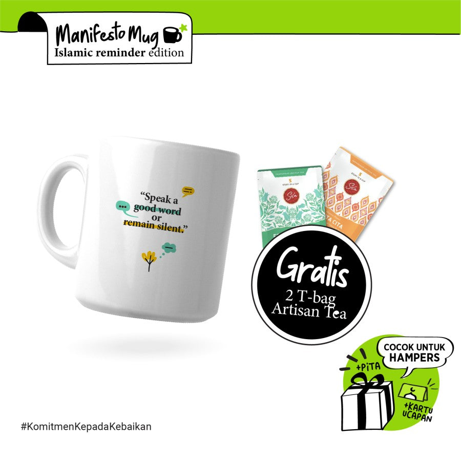 Wangsa Jelita Manifesto Mug - Islamic Reminder